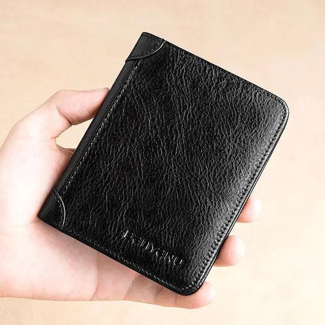 Leather RFID Wallet - The Next Door Neighbor 