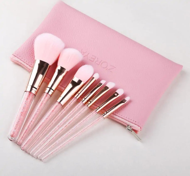 Pink Quicksand Makeup Brush - The Next Door Neighbor 