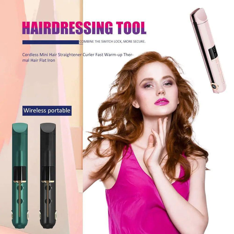 Portable Hair Curler Straightener - The Next Door Neighbor 