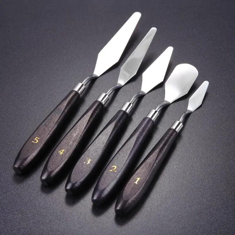 5pcs Set Stainless Steel Palette - The Next Door Neighbor 