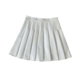 Tenniscore High-Waisted Pleated Skirt - The Next Door Neighbor 