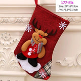 Santa Snowman Christmas Stockings - The Next Door Neighbor 