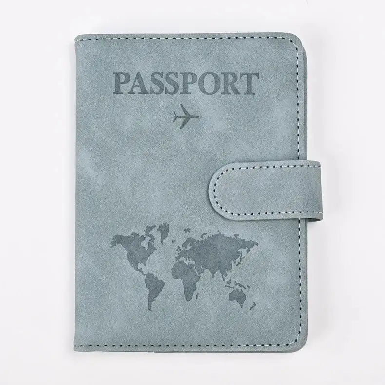 Leather Passport and Card Holder - The Next Door Neighbor 