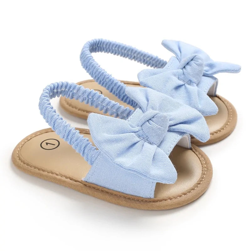 Baby Girls Bow Knot Sandals - The Next Door Neighbor 