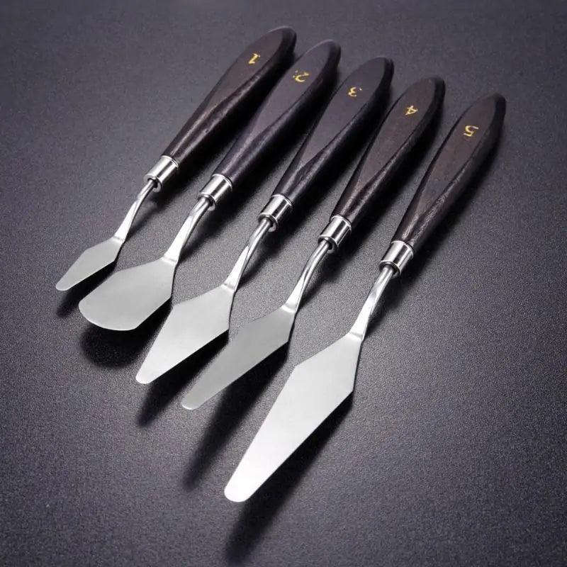 5pcs Set Stainless Steel Palette - The Next Door Neighbor 