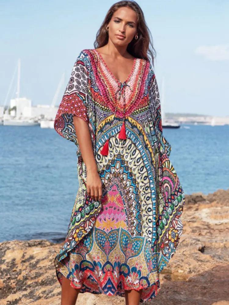 Boho Summer Beach Dress