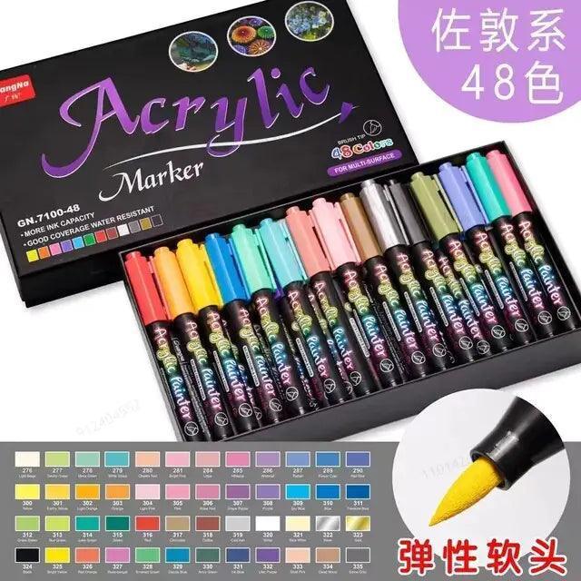 Acrylic Paint Marker Set - The Next Door Neighbor 