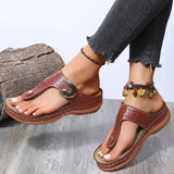 Non-Slip Wedge Sandals - The Next Door Neighbor 