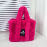 Designer Faux Fur Tote Bag - The Next Door Neighbor 