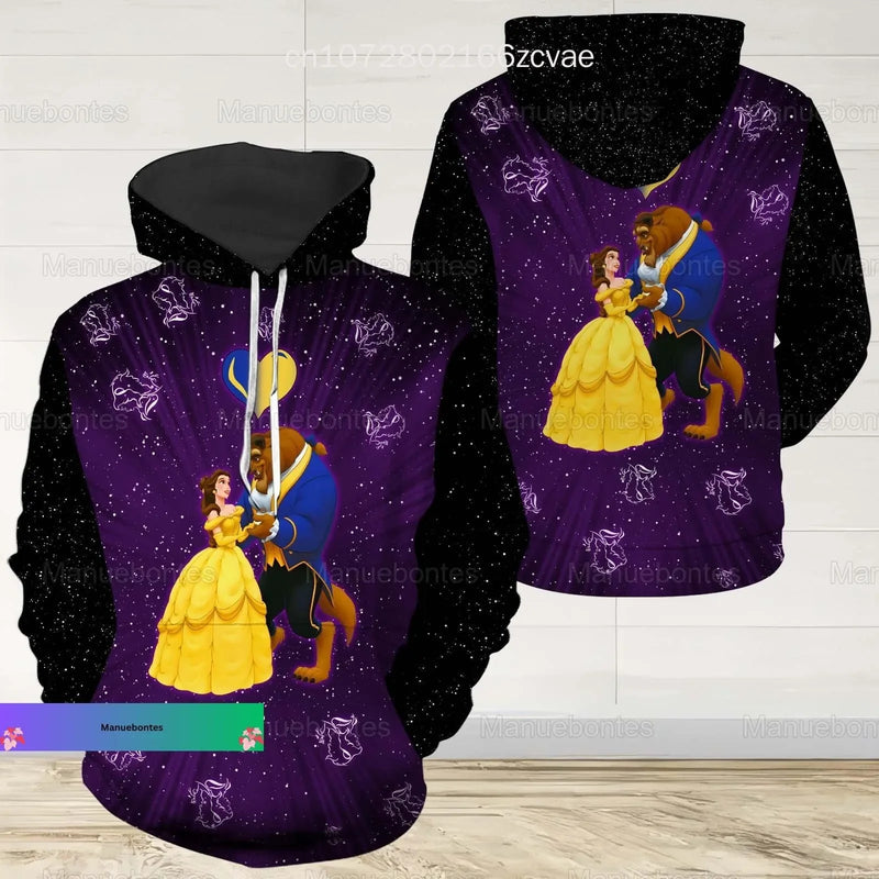 Beauty and The Beast Legging + Hoodie Set