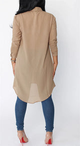 Elegant Maternity Blouse Dress