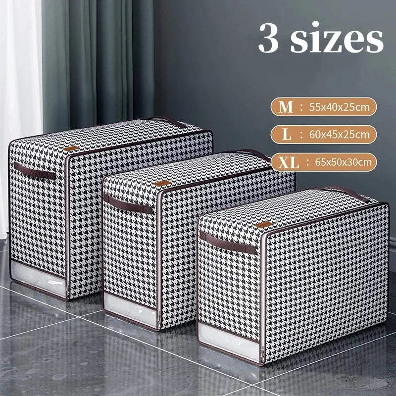 8 PCS Quilt Storage Bag Large Capacity Quilt Bag