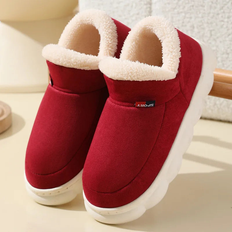 Women's Indoor Plush Padded Slippers