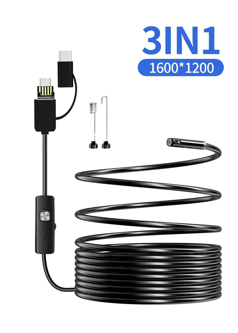 8mm 1200P HD Endoscope Camera