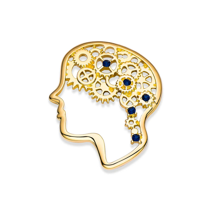 Medical Anatomy Brain Pin