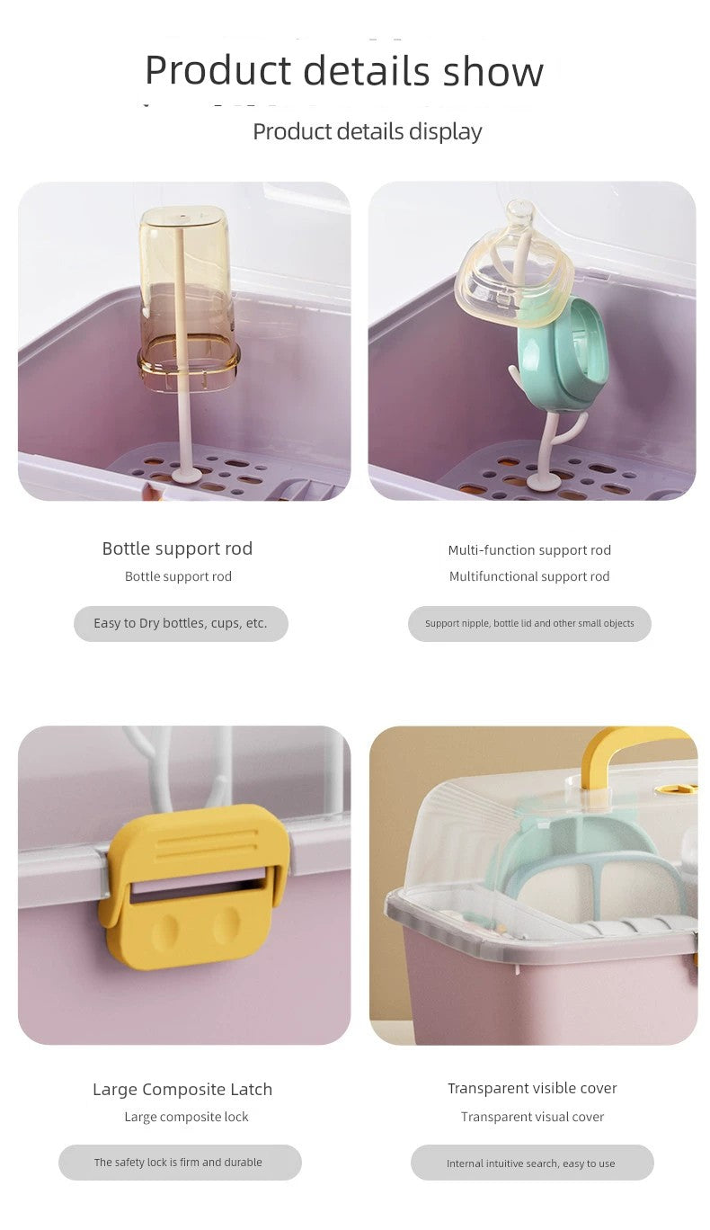 Baby Feeding Bottle Storage Box