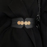 luxurious wide waist corset belt