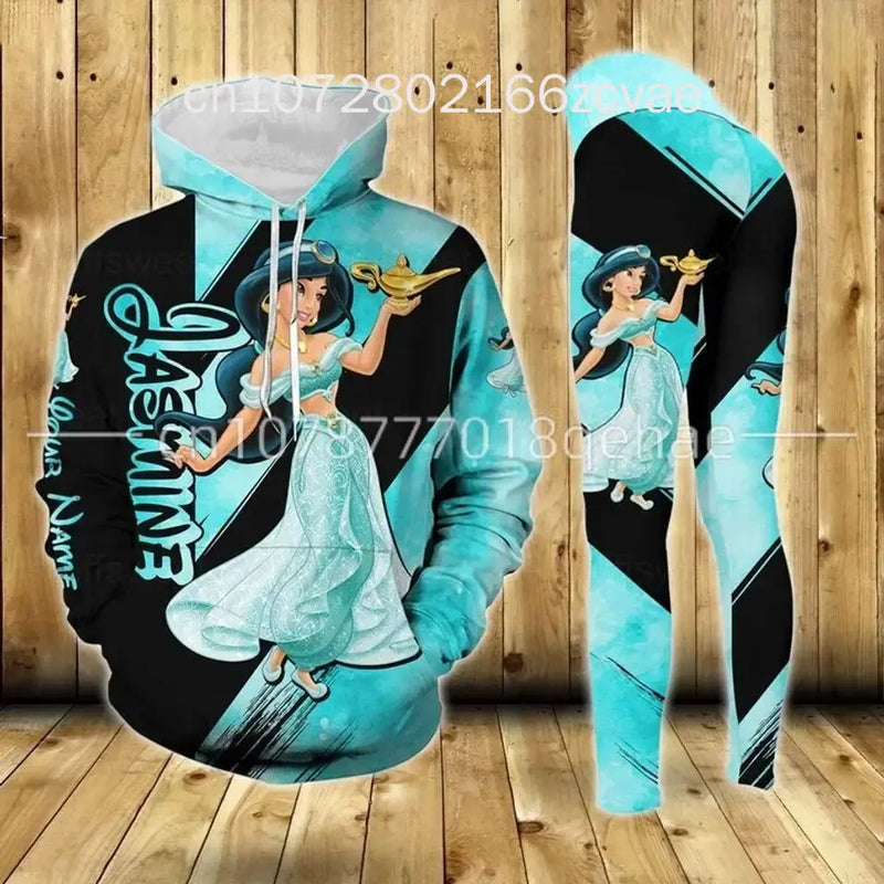 Princess Jasmine Leggings & Hoodie Set