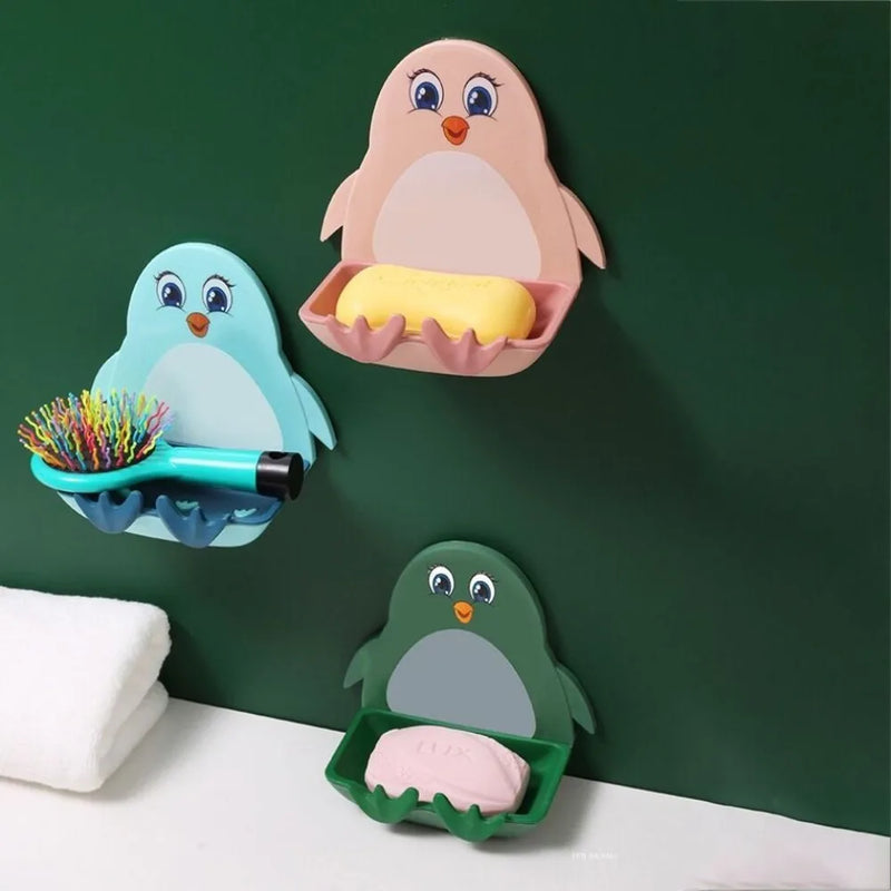 Penguin Shaped Soap Box Holder