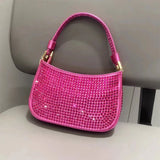 Evening Clutch - Elegant Rhinestone Handbag