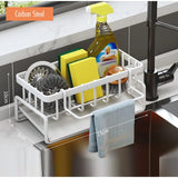 Kitchen Drain Rack Multi-Functional Sponge Cloth Detergent Storage Rack