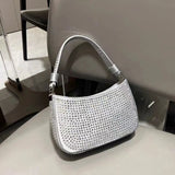 Evening Clutch - Elegant Rhinestone Handbag