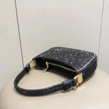 Evening Clutch - Elegant Rhinestone Handbag