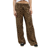 Leopard Print Pajama Pants