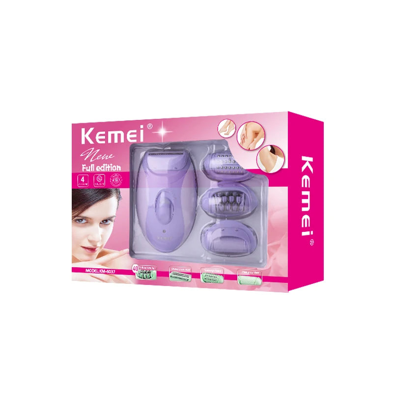 Kemei 4-in-1 Women Epilator