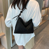 Diamond Shoulder Bag - Elegant Glitter Sling Bag