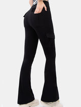 High-Waisted Workout Flare Leggings