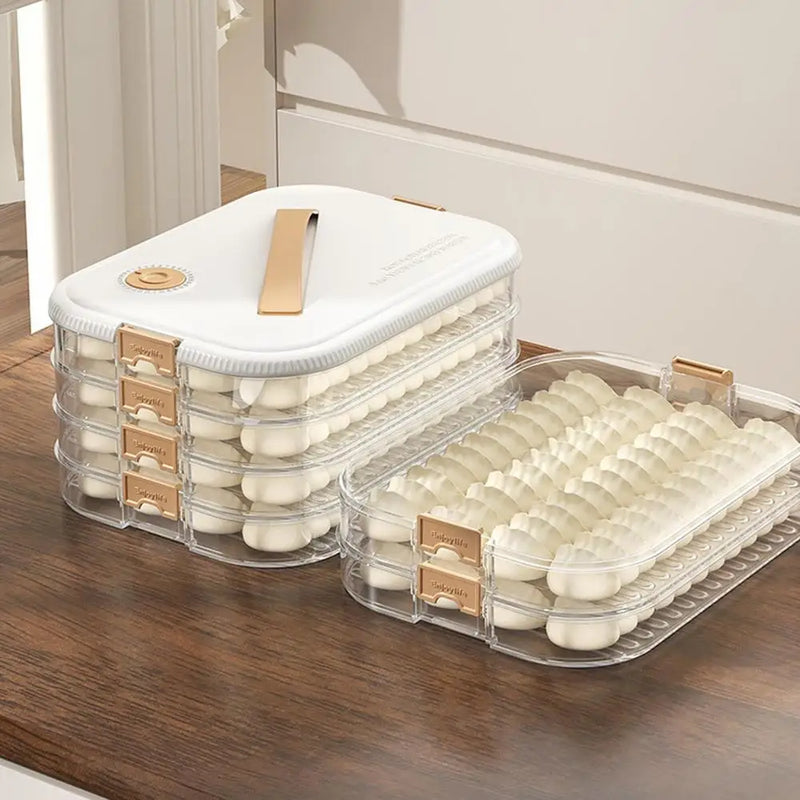 4 Layers Food Storage Containers Kitchen Organizer