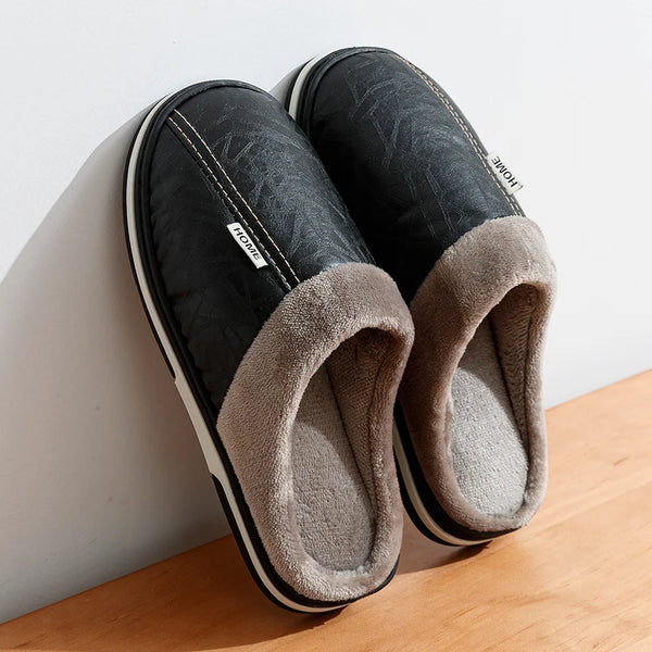 Anti-Slip Comfy Indoor Winter Warm Soft Cotton Plush Shoes