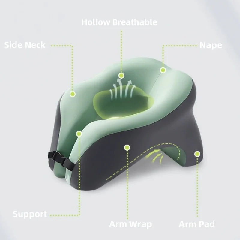 Portable U-shaped Travel Pillow