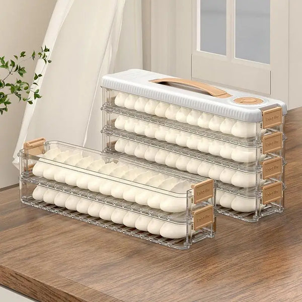 4 Layers Food Storage Containers Kitchen Organizer