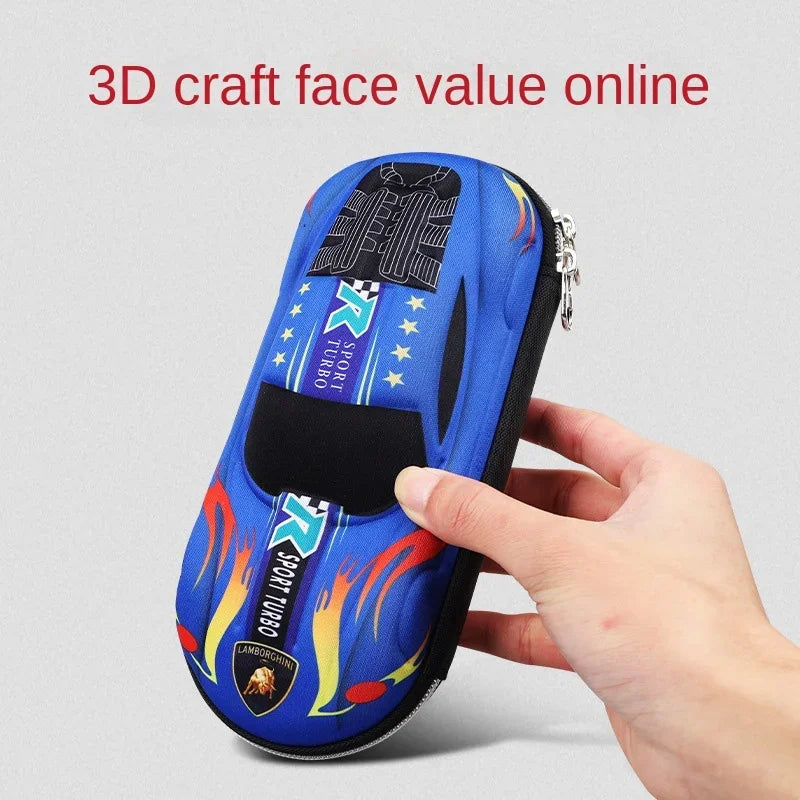 3D Racing Car Pencil Cases