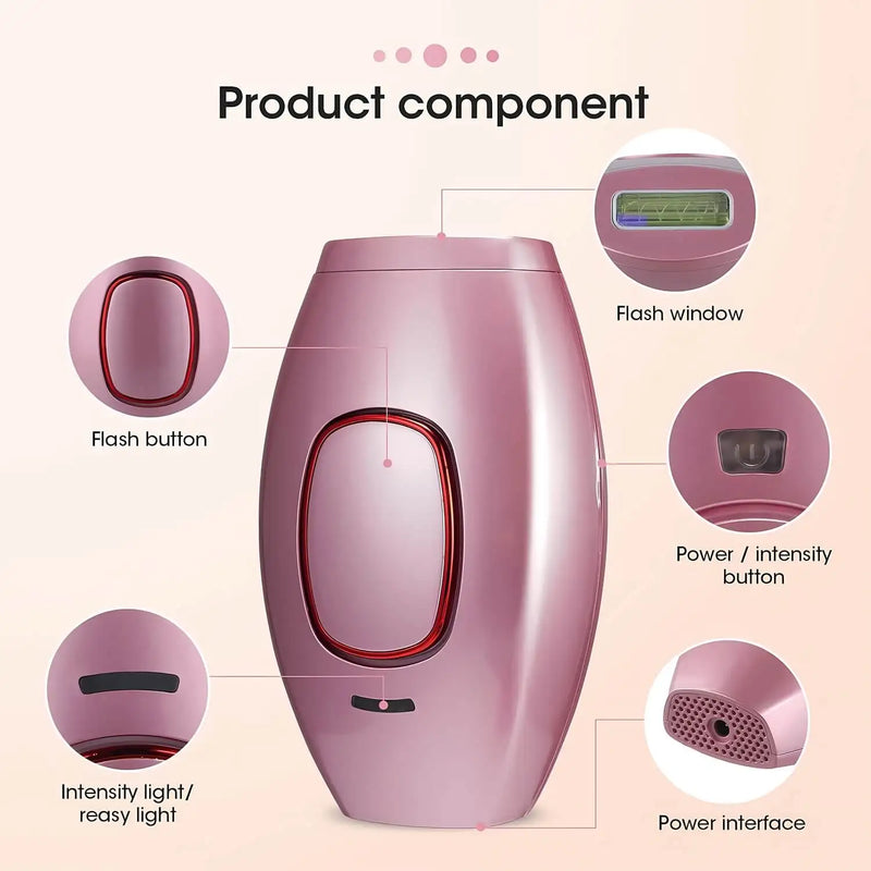 500,000 Flashes IPL Hair Removal Device