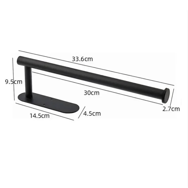 Stainless Steel Toilet Roll Holder - Self-Adhesive