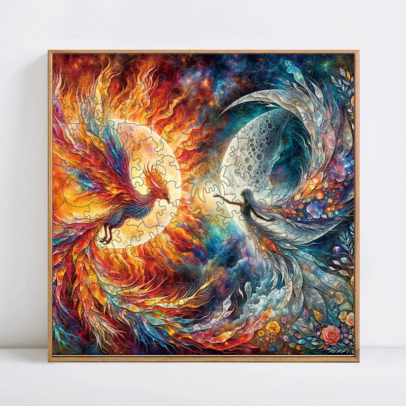 Phoenix 3d Wooden Jigsaw Puzzle