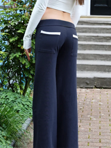 Women's Low Rise Loose Fit Casual Trousers