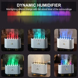 Dynamic Music Humidifier with Sound-Responsive Color Change – LED Light, USB Powered