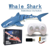 Robot Whale Shark Toy  - Remote Control Swimming Shark