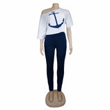 Women’s Fashion Pant Set – Boat Anchor Print