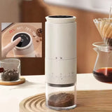 Automatic Mini 38 Levels Adjustment Drip Hand Coffee Bean Grinder