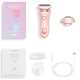 2 In 1 Electric Shaver for Women – Rechargeable, Waterproof Painless Hair Removal Trimmer