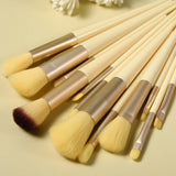 13 PCS Makeup Brushes Set – Eye Shadow & Foundation Women’s Cosmetic Brushes