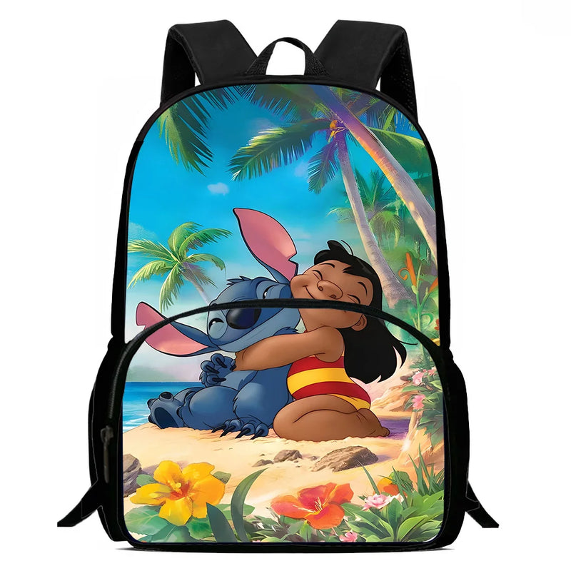 Cute Disney's Stitch Backpack - Large Capacity