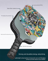 Peak Racket Pickleball Carbon Fiber Paddle