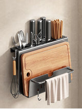 Multi-function Kitchen Holder Wall-mounted Organizer