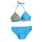 Split Color Bikini - Swimwear Women